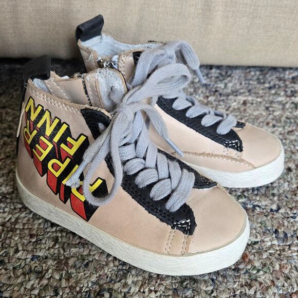 Piper Finn Legend High Top Leather Sneakers 5 - Picture 2 of 10